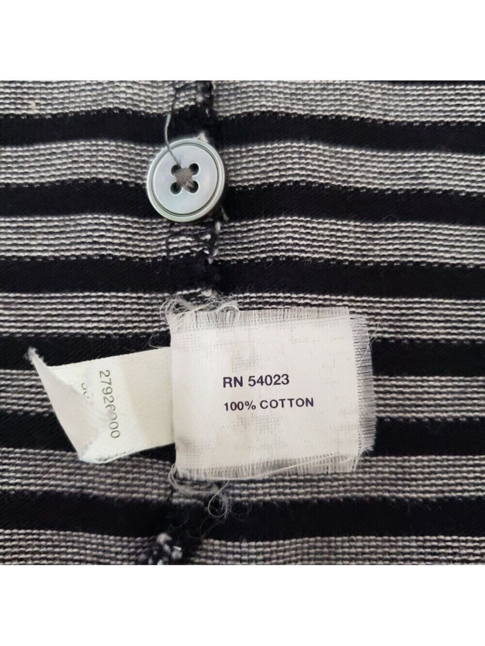 GAP Men’s Classic Fit Striped Cotton Polo Shirt XL - Picture 9 of 9